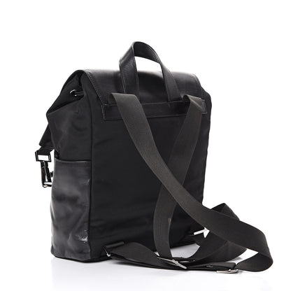 Gucci Calfskin Canvas Backpack Black 2 of 14