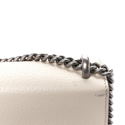 Gucci Dollar Calfskin Crystal Mini Dionysus Shoulder Bag Mystic White Black Diamond 12 of 12