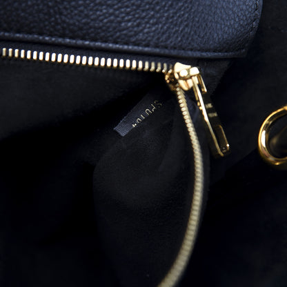 Louis Vuitton Veau Cachemire Tote W PM Black 8 of 9