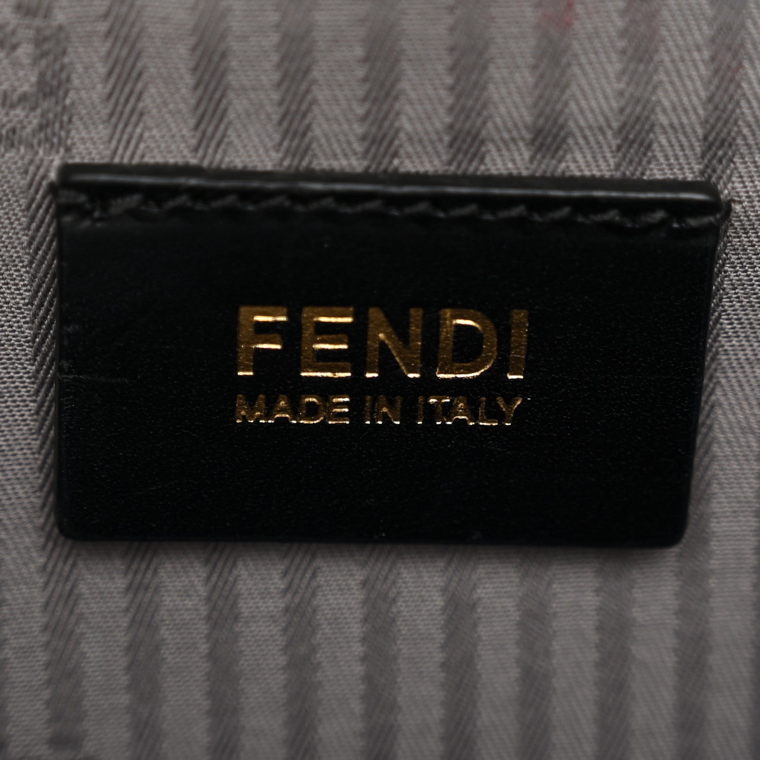 Fendi Vitello Elite Petite 2Jours Tote Grigio Grigio Chiaro 6 of 14