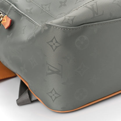Louis Vuitton Monogram Titanium Backpack PM 8 of 10