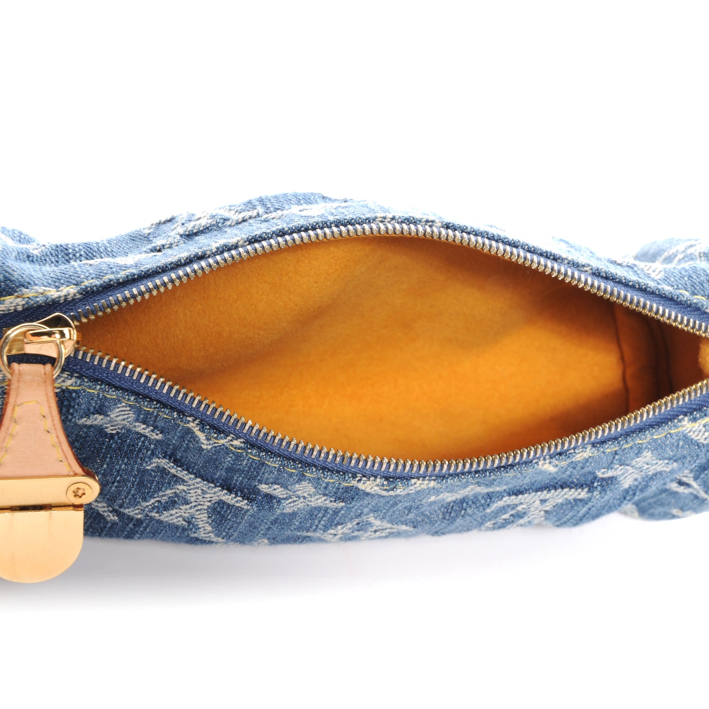 Denim Speedy GM Pochette Case