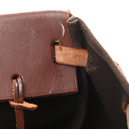 Hermes Toile Vache Hunter Herbag Cabas PM Havane 7 of 9