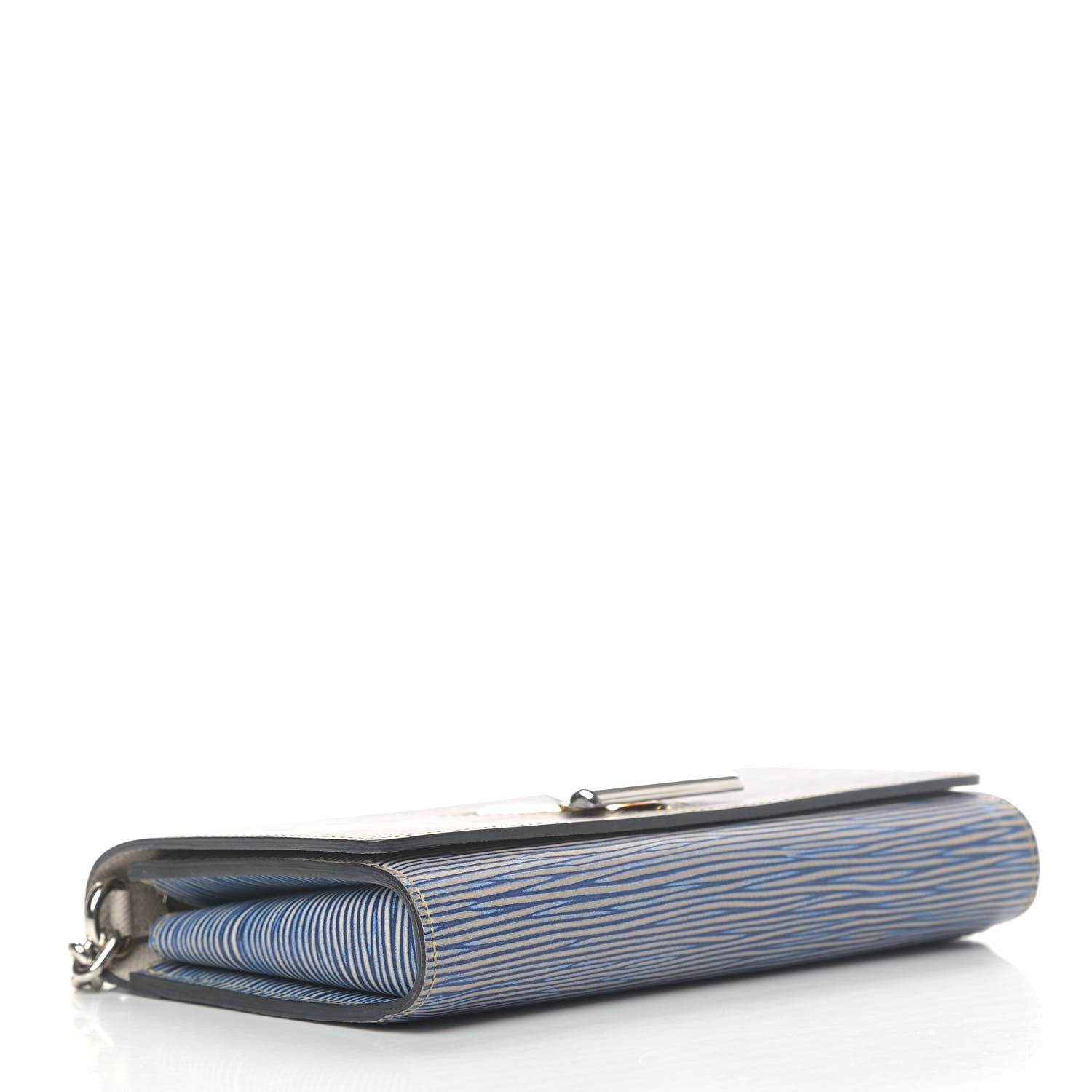Louis Vuitton Epi Twist Chain Wallet Denim Light 3 of 7