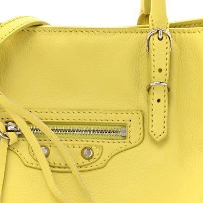 Balenciaga Calfskin Papier Mini A4 Jaune Poussin 9 of 18