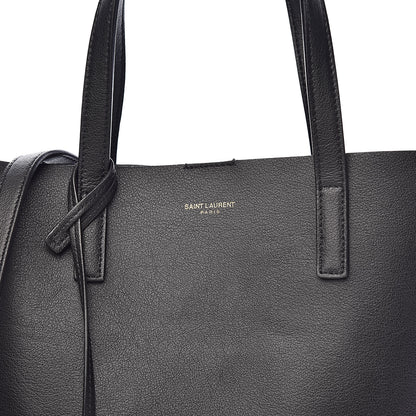 Saint Laurent Calfskin Toy Shopping Tote Black 13 of 13
