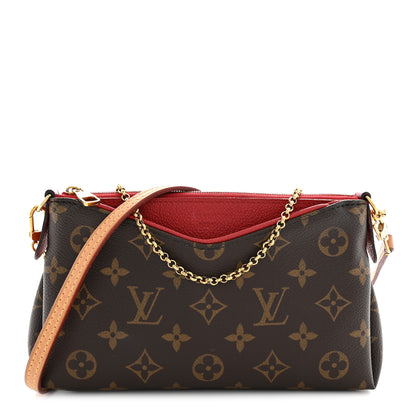 Louis Vuitton Monogram Pallas Clutch Cherry 1 of 10