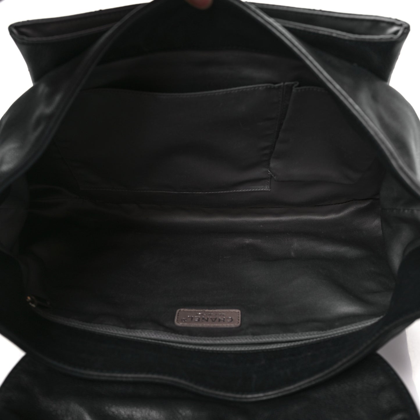 Caviar Stitched Pocket In The City Hobo Black