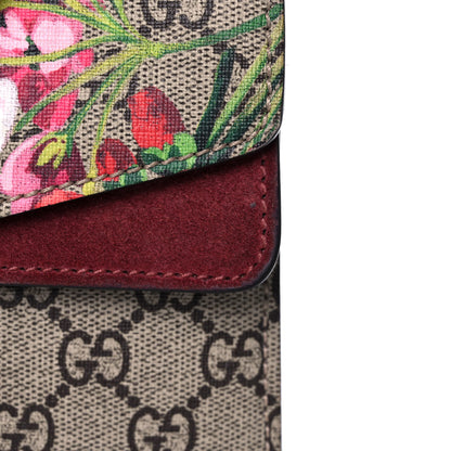 Gucci GG Supreme Monogram Blooms Mini Dionysus Shoulder Bag Beige Multicolor Dry Rose 12 of 15