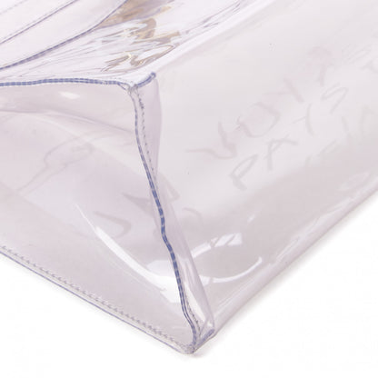 Hermes Vinyl Souvenir De L'Exposition Kelly Transparent 5 of 7
