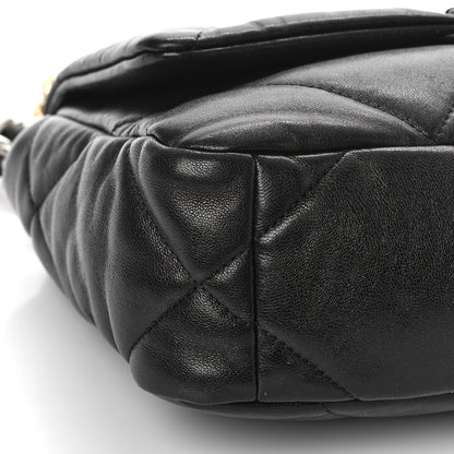 Chanel Lambskin Quilted Medium Chanel 19 Flap Black 8 of 9