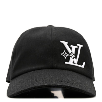 Louis Vuitton Cotton Monogram Embroidered LV Smash Cap L Black 3 of 11