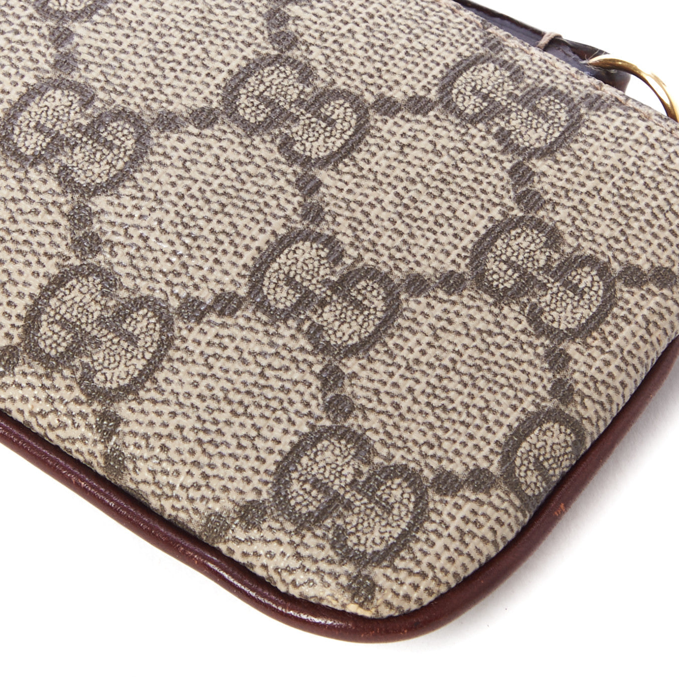 Gucci GG Supreme Monogram Key Case Brown 4 of 8