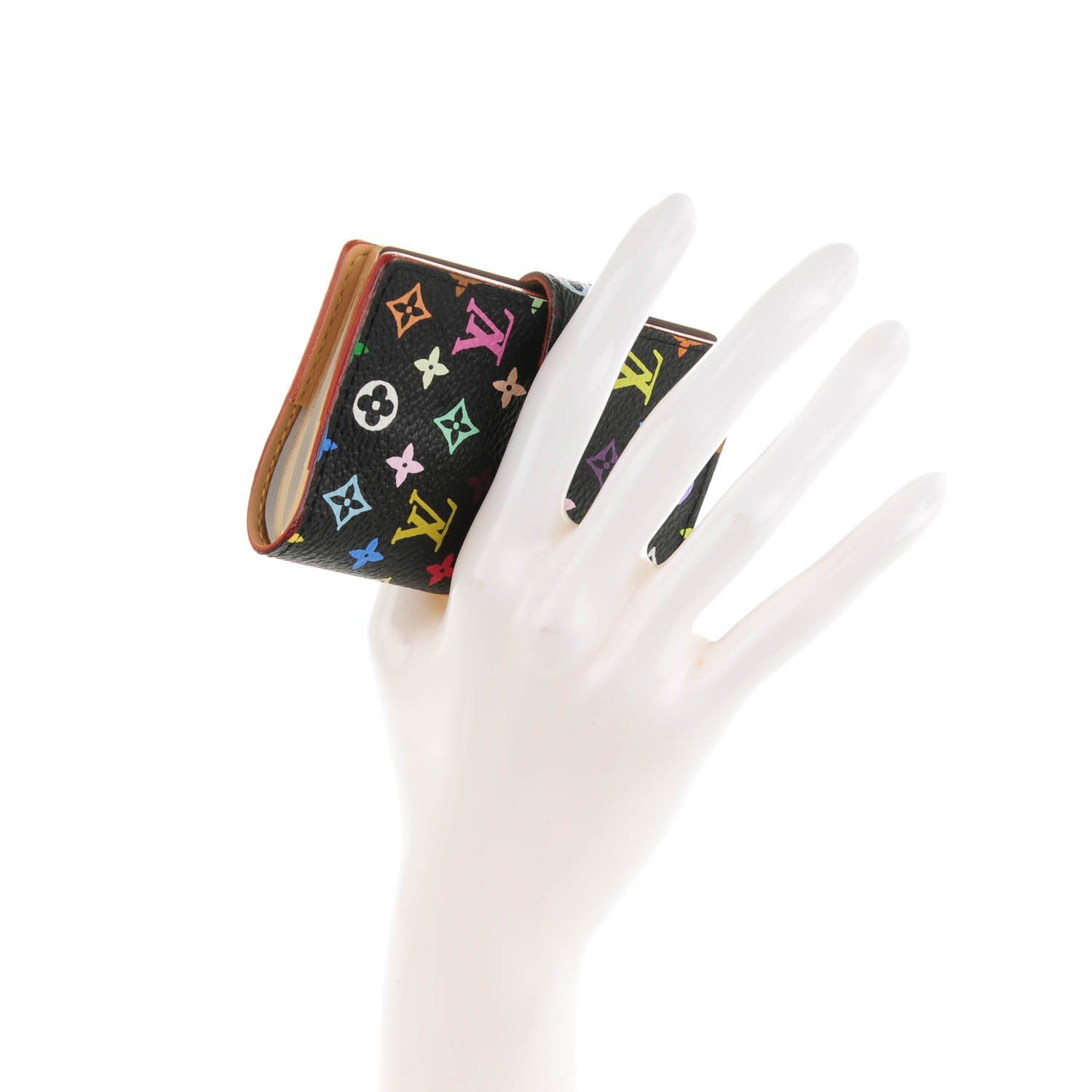 Louis Vuitton Monogram Multicolor Carnet de Bal Mini Agenda Cover Black 2 of 7