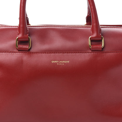 Saint Laurent Calfskin Classic Baby Duffle Red 9 of 9
