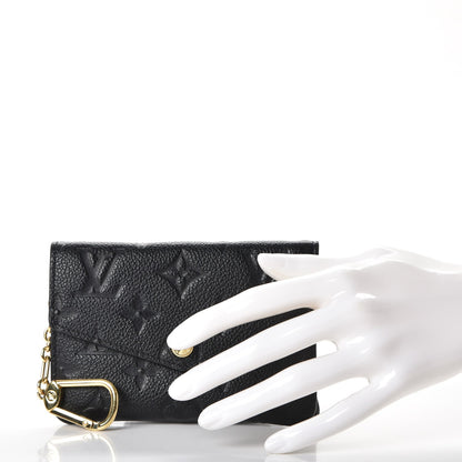 Louis Vuitton Empreinte Key Pouch Black 2 of 7