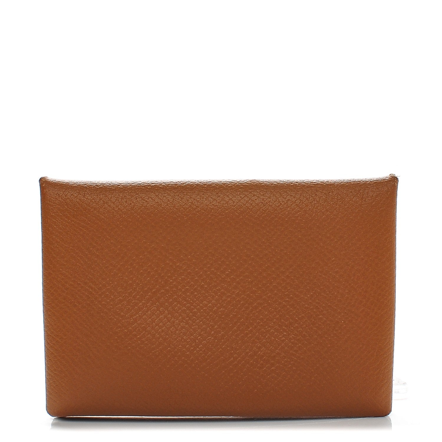 Hermes Epsom Calvi Card Case Gold 1 of 7