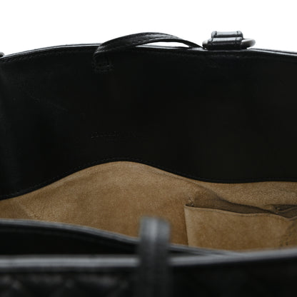 Bottega Veneta Nappa Intrecciato Milano Tote Black 6 of 11