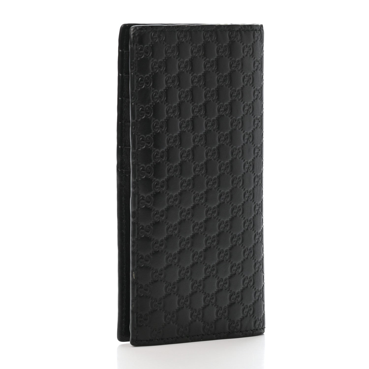 Gucci Microguccissima Bi-Fold Organizer Wallet Black 2 of 4