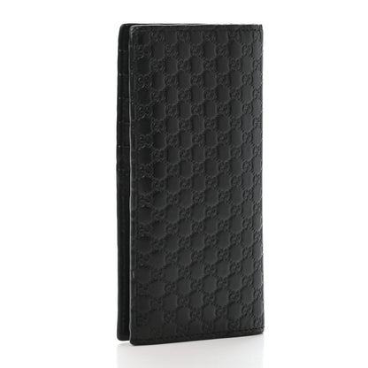 Gucci Microguccissima Bi-Fold Organizer Wallet Black 2 of 4