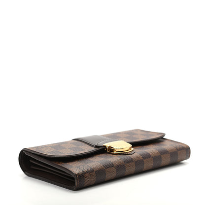 Louis Vuitton Damier Ebene Sistina Wallet 4 of 7