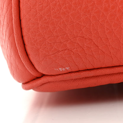 Hermes Taurillon Clemence Birkin 35 Capucine 11 of 14