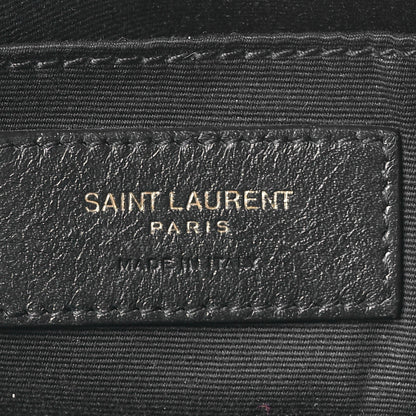 Saint Laurent Calfskin Matelasse Monogram Lou Camera Bag Dark Beige 6 of 11