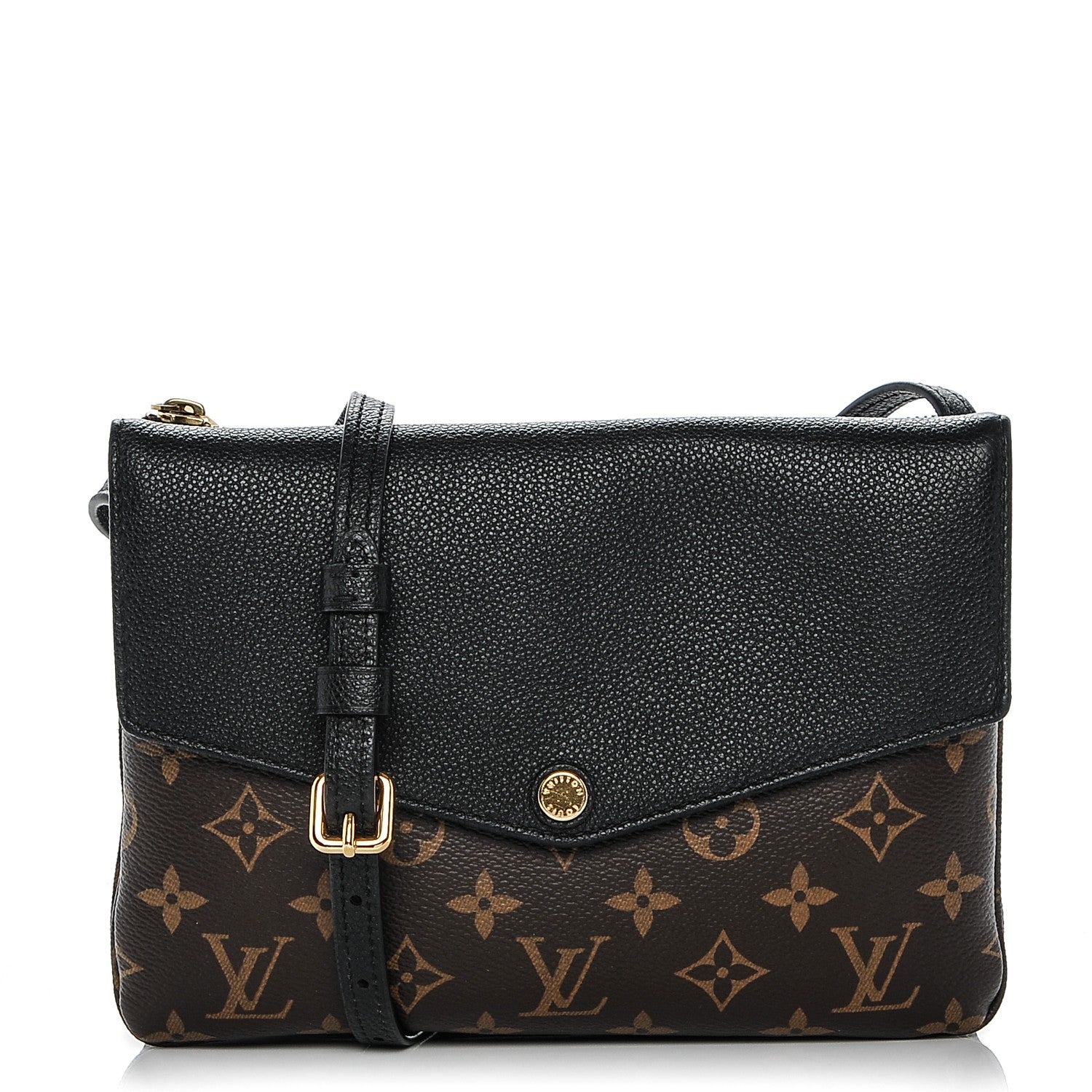 Louis Vuitton Monogram Twice Pochette Black 1 of 7