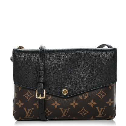 Louis Vuitton Monogram Twice Pochette Black 1 of 7
