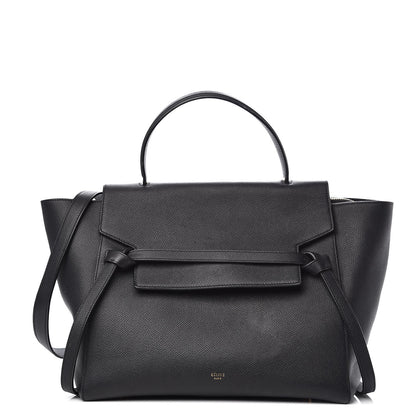 Celine Grained Calfskin Mini Belt Bag Black 1 of 14