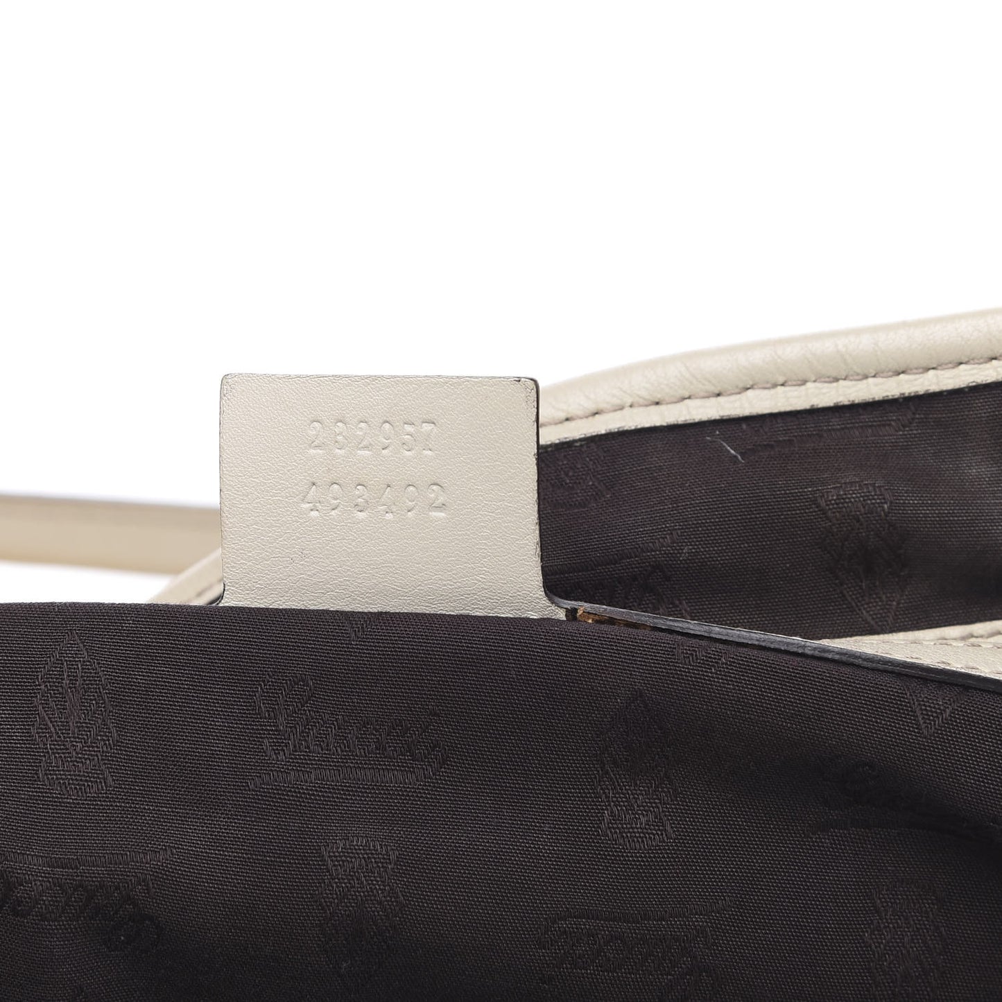 Guccissima Medium GG Twins Tote Off White