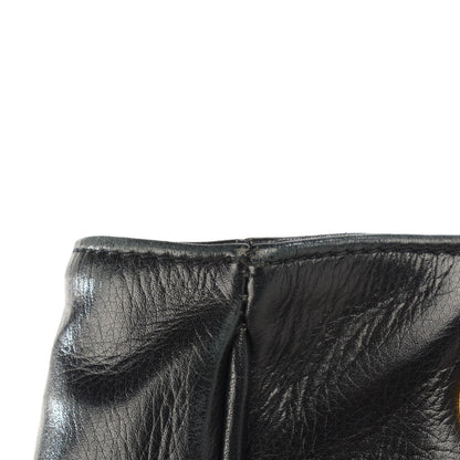 Chanel Lambskin Shopping Tote Black 15 of 17