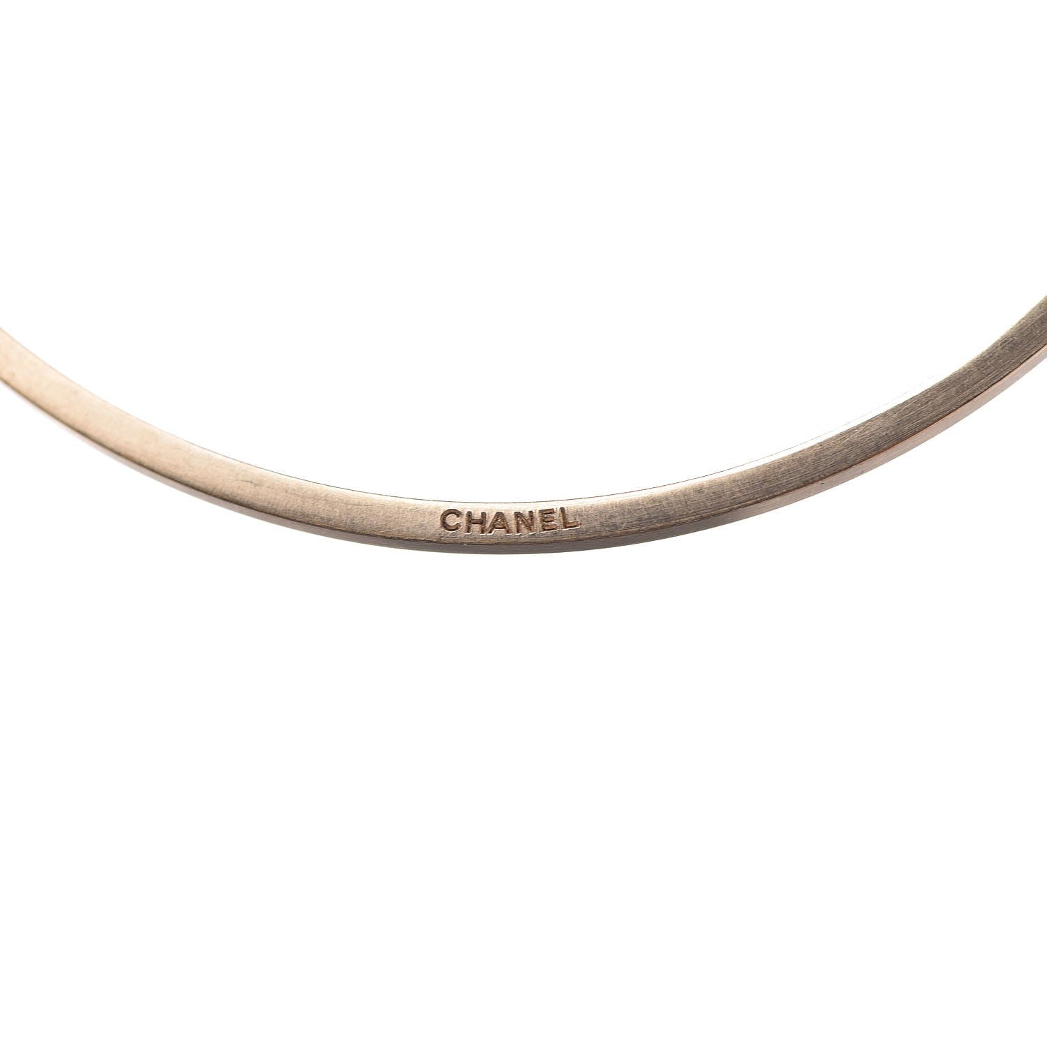 Chanel Pearl Medium Bangle Gold 4 of 6