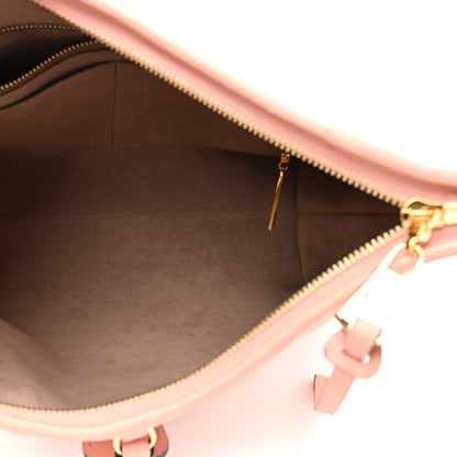 Louis Vuitton Empreinte Monogram Giant Carryall PM Trianon Pink Cream 5 of 10