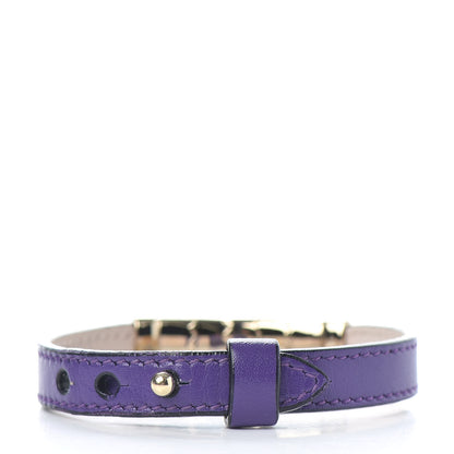 Bulgari Calfskin Serpenti Bracelet Violet Amethyst 3 of 5
