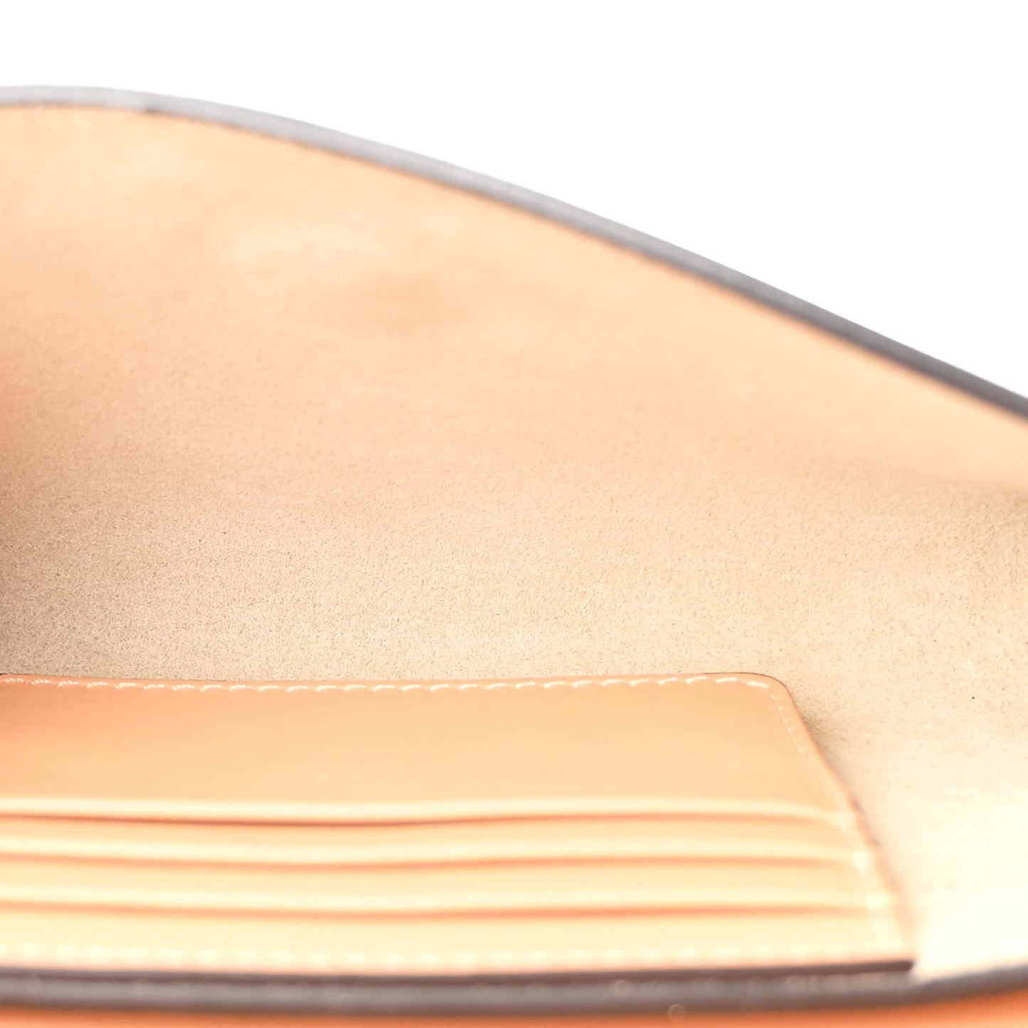 Suede Calfskin Small Faye Shoulder Bag Cement Pink