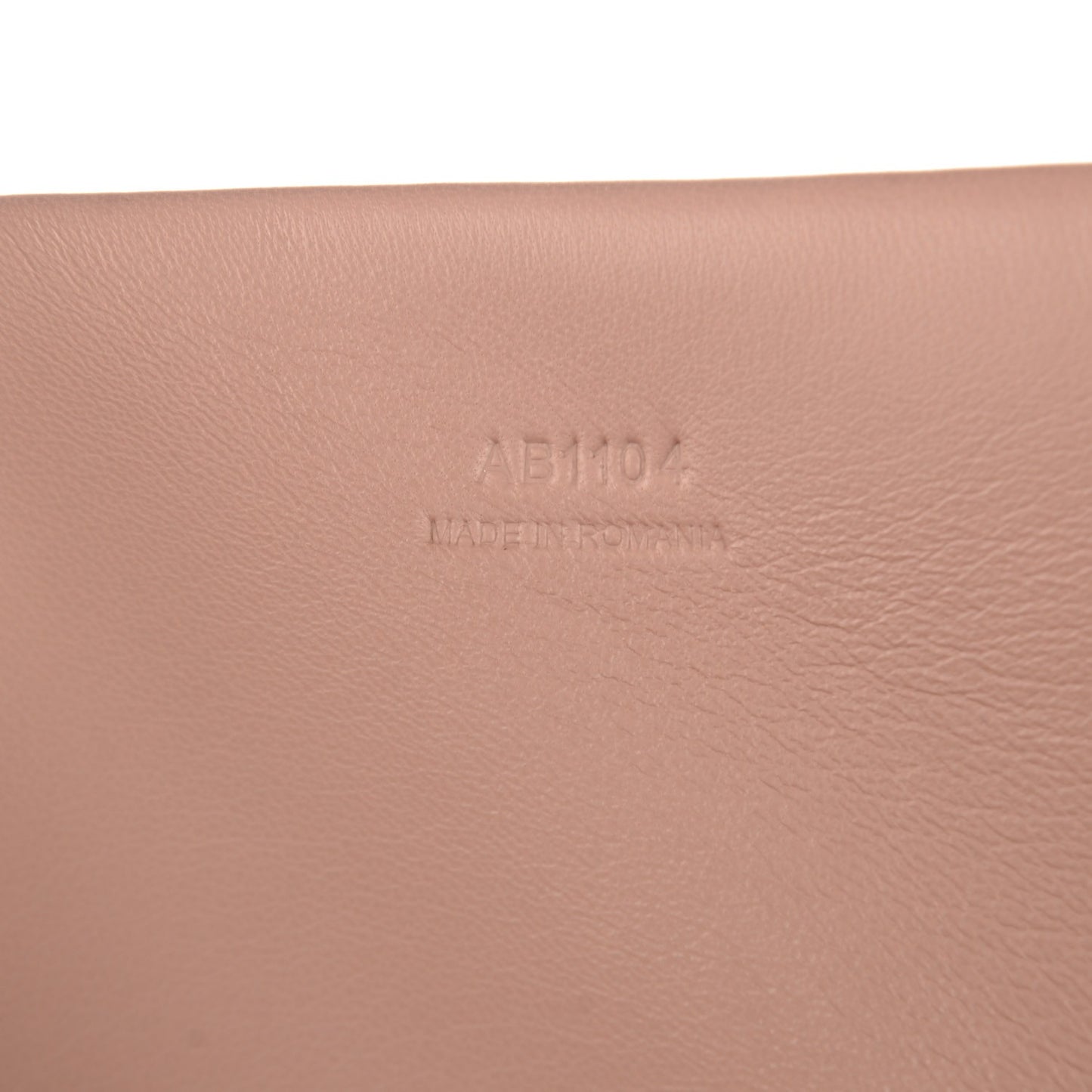 Nappa Easy Tote Pale Pink