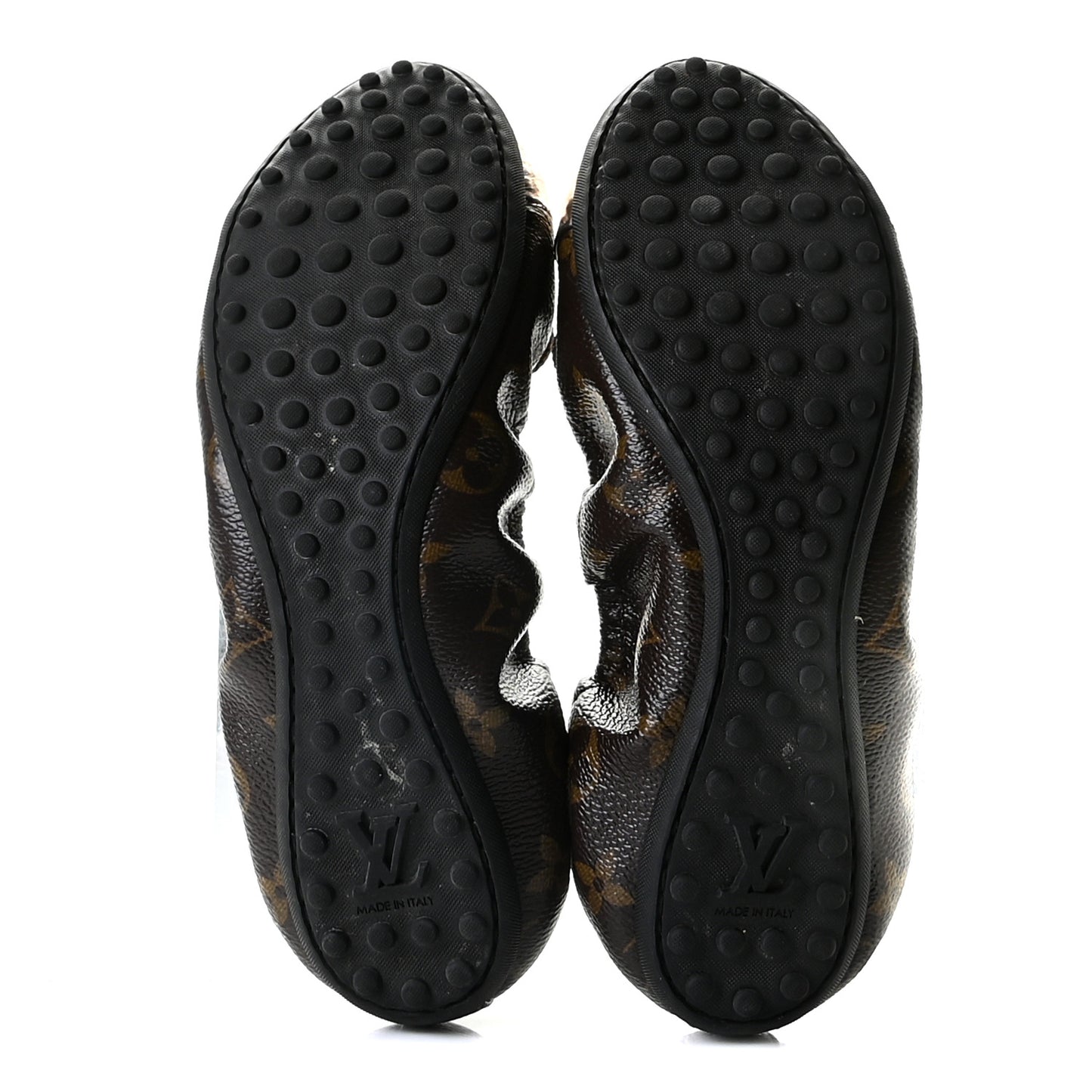 Monogram Flirty Ballerina Flats 37.5 Gold