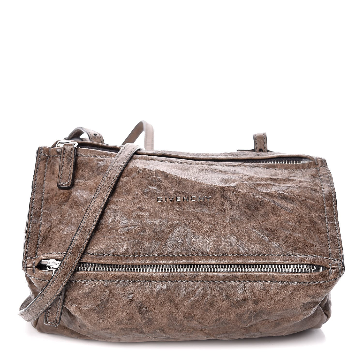 Givenchy Tumbled Sheepskin Mini Pandora Brown 1 of 9