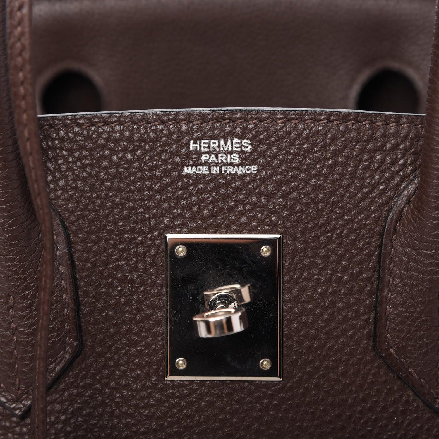 Hermes Togo Birkin 30 Chocolate 8 of 12
