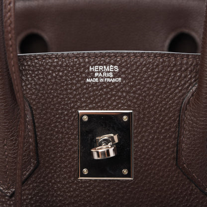 Hermes Togo Birkin 30 Chocolate 8 of 12