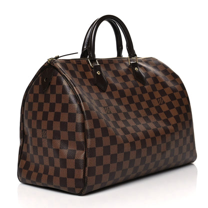 Louis Vuitton Damier Ebene Speedy 35 3 of 12