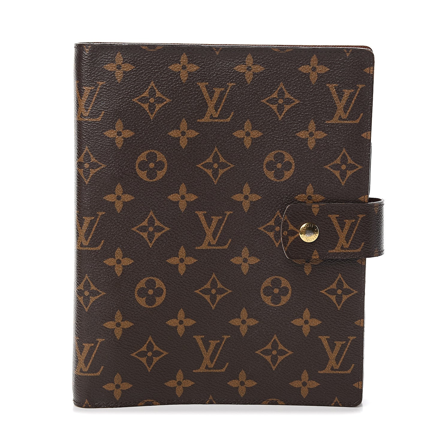 Monogram Large Ring Agenda Cover