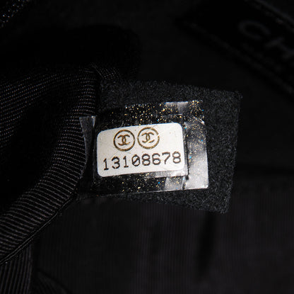 Chanel Tweed Easy Reissue Large Messenger Flap Black 8 of 8