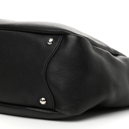 Prada Vitello Daino Side Pocket Hobo Black 10 of 12