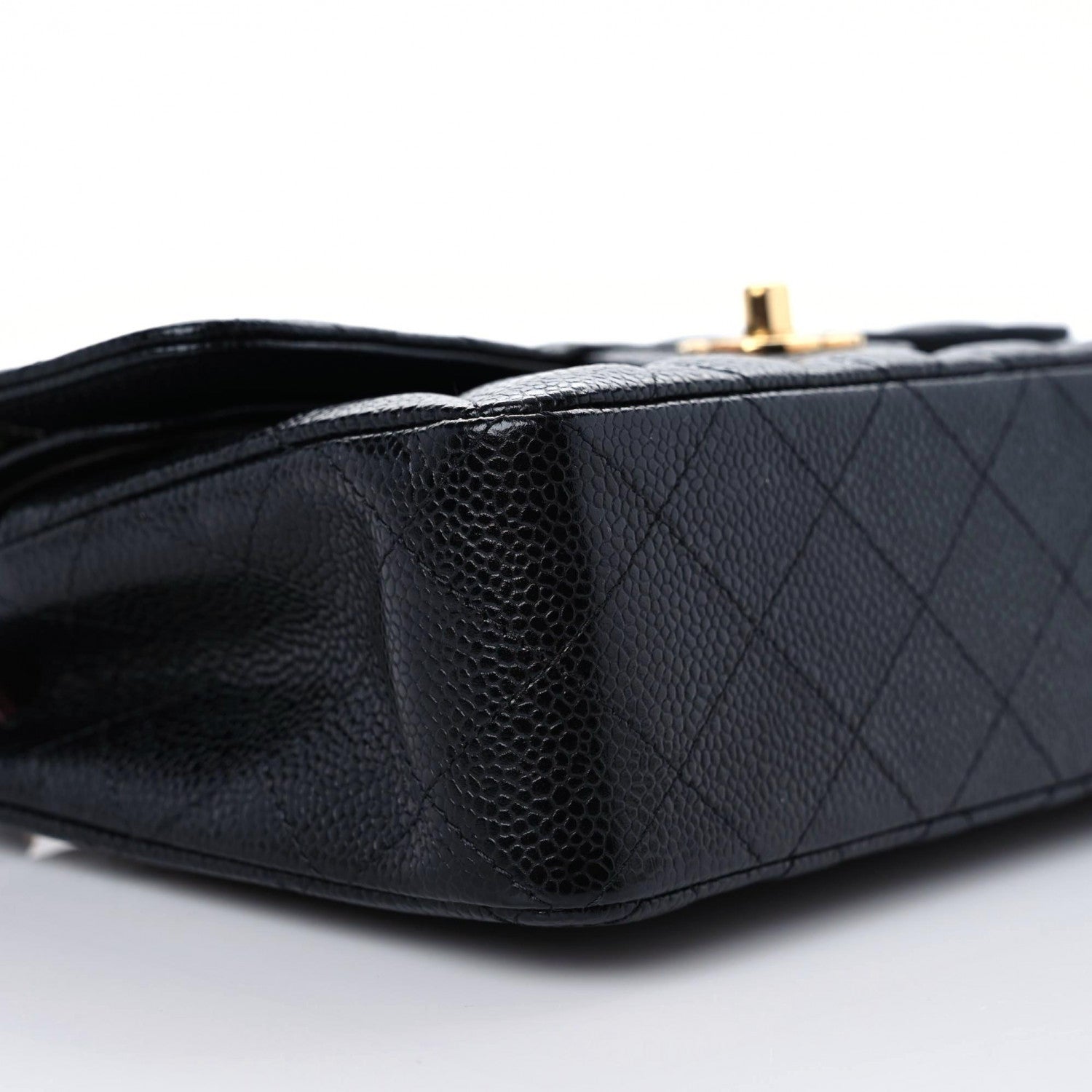 Chanel Caviar Quilted Small Double Flap Black 9 of 10
