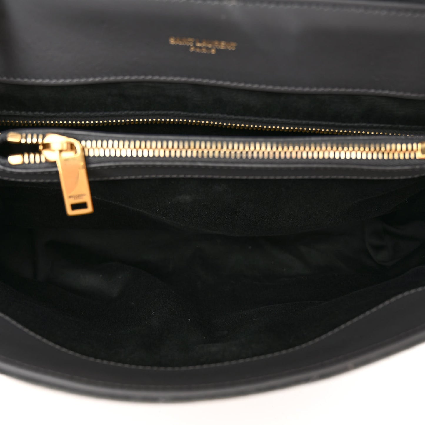 Suede Y Quilted Monogram Medium Loulou Chain Satchel Storm