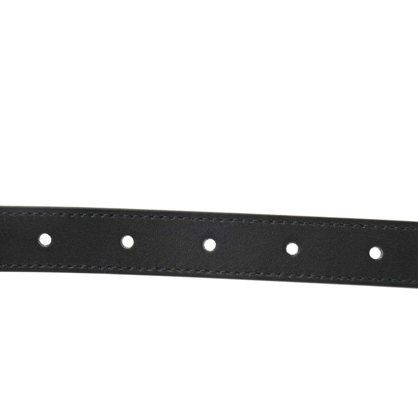 Calfskin Double G 20mm Belt 75 30 Black