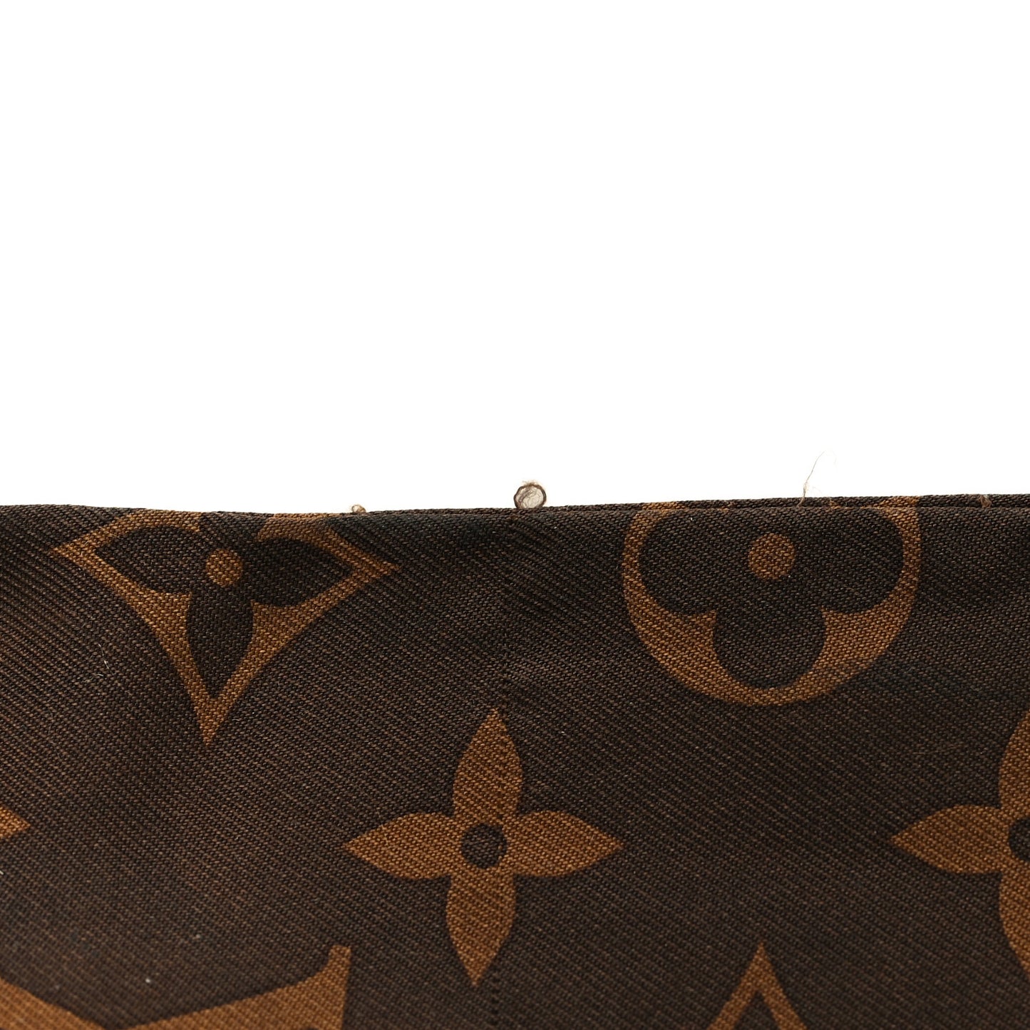 Silk Monogram Confidential Bandeau Brown