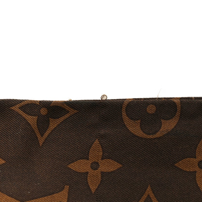 Louis Vuitton Silk Monogram Confidential Bandeau Brown 5 of 6